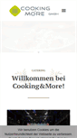 Mobile Screenshot of cookingandmore.de